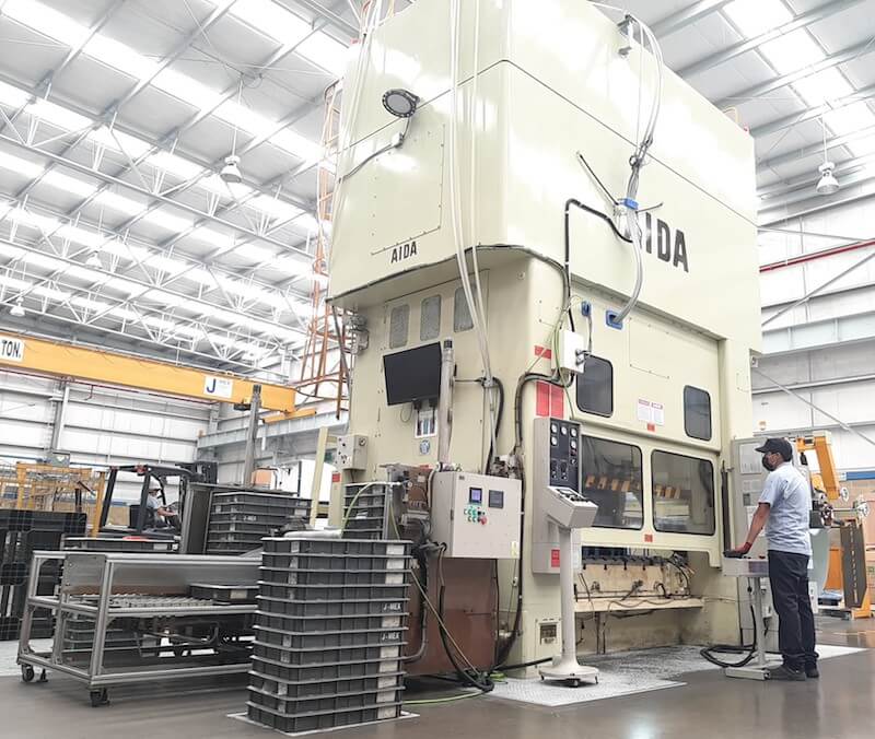 Prensa de AIDA 400 toneladas